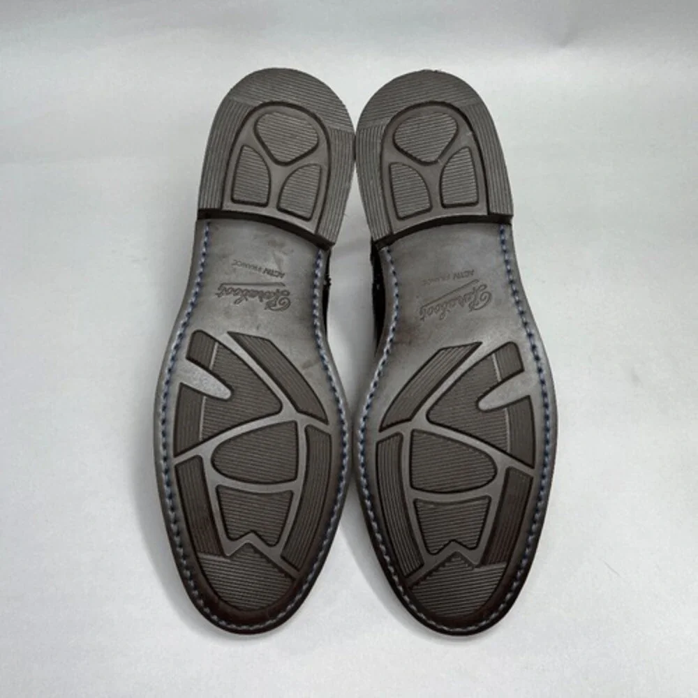 Paraboot Cousu Derby‎ Men's Size 8.5 Brown Leather Wing Tip Goodyear Dress Shoes